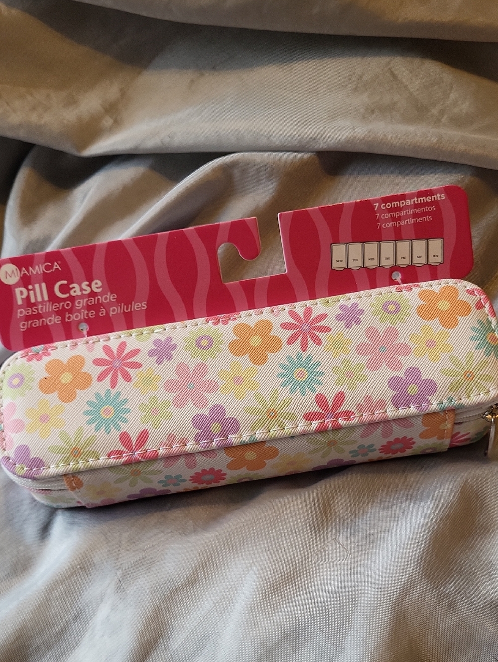 MIAMICA Floral Pill Case - Multi Color Li - Picture 2 of 5